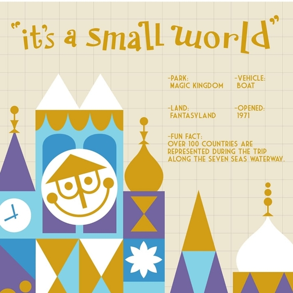 Walt Disney World 50th Anniversary Celebration “it’s a Small World” Collectibles - Picture 4 of 4